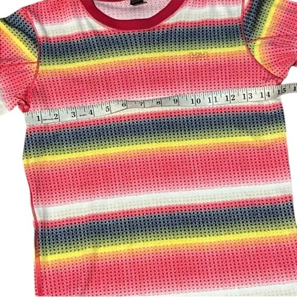 Helly Hansen Multicolor Rainbow Stripe Long Sleeve Top Base Layer Size XS - Picture 5 of 6